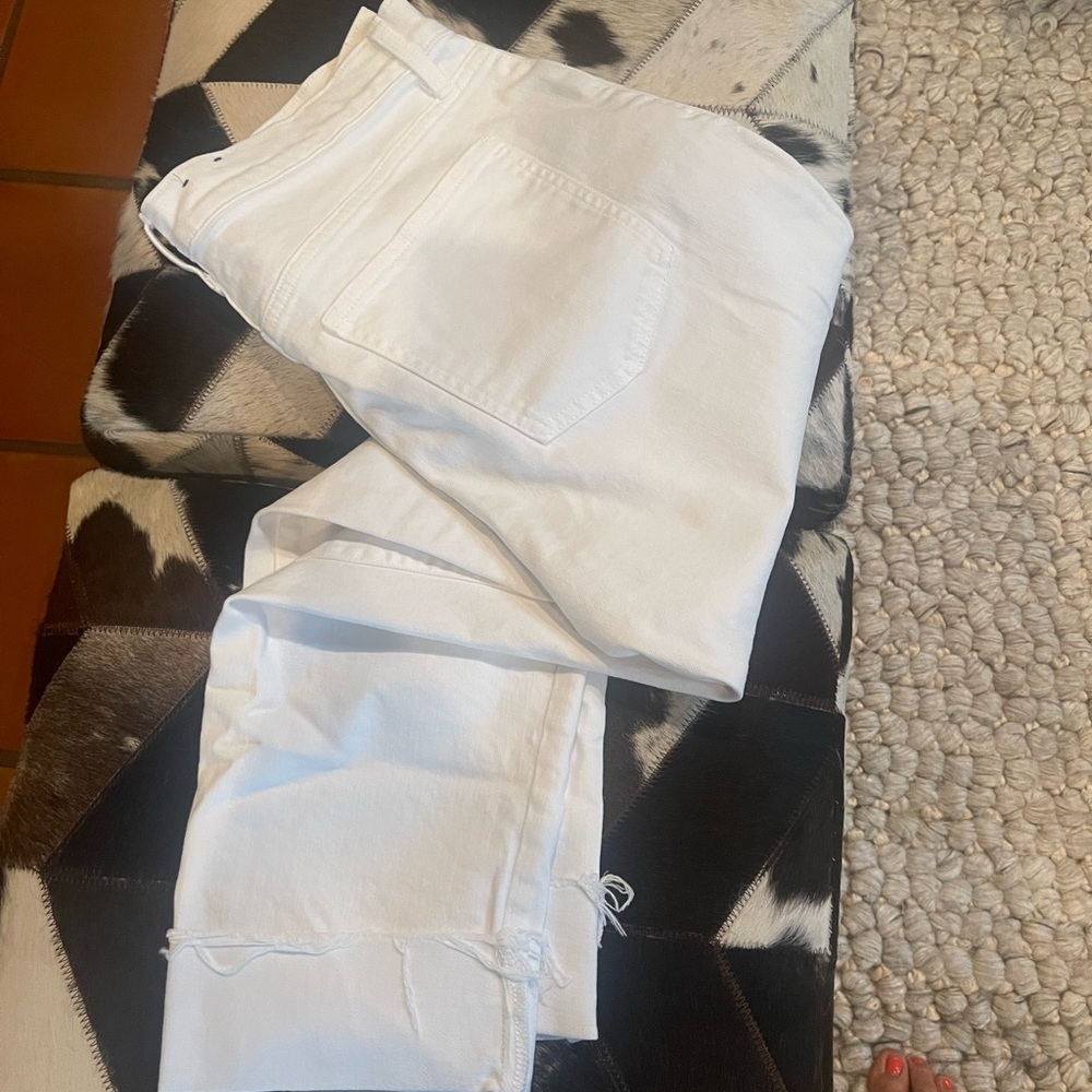 GAP white denim